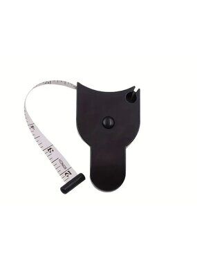 BLACK Body Measurement Tape Measure NEW